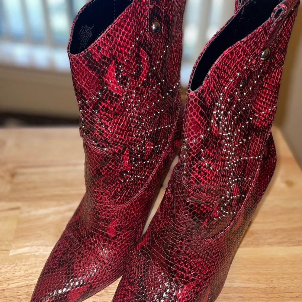 Jessica Simpson Studded Brazil pointed toe Boot